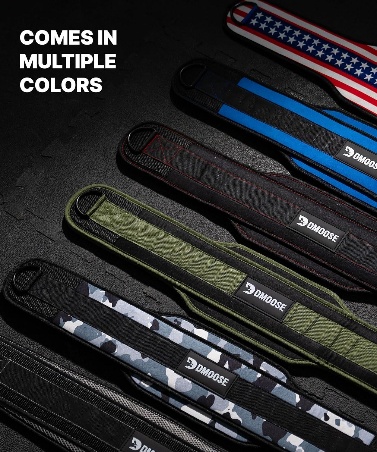 imageDMoose Fitness Dip Belt for Weight Lifting Pullup Squats ampamp Dips 36quot Robust Steel Chain Comfortable Neoprene Padding Supports 350lbs Gym Weight Belt for Strength Training Workout ampamp WeightliftingAmerican