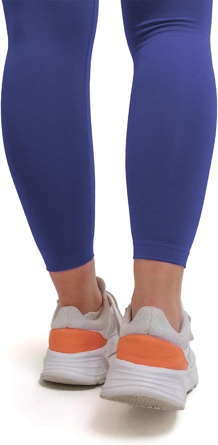 imageDMoose Fitness Move Seamless Leggings for Women High Waist Tummy Control Workout Pants for Exercise Yoga ampamp RunningBlue