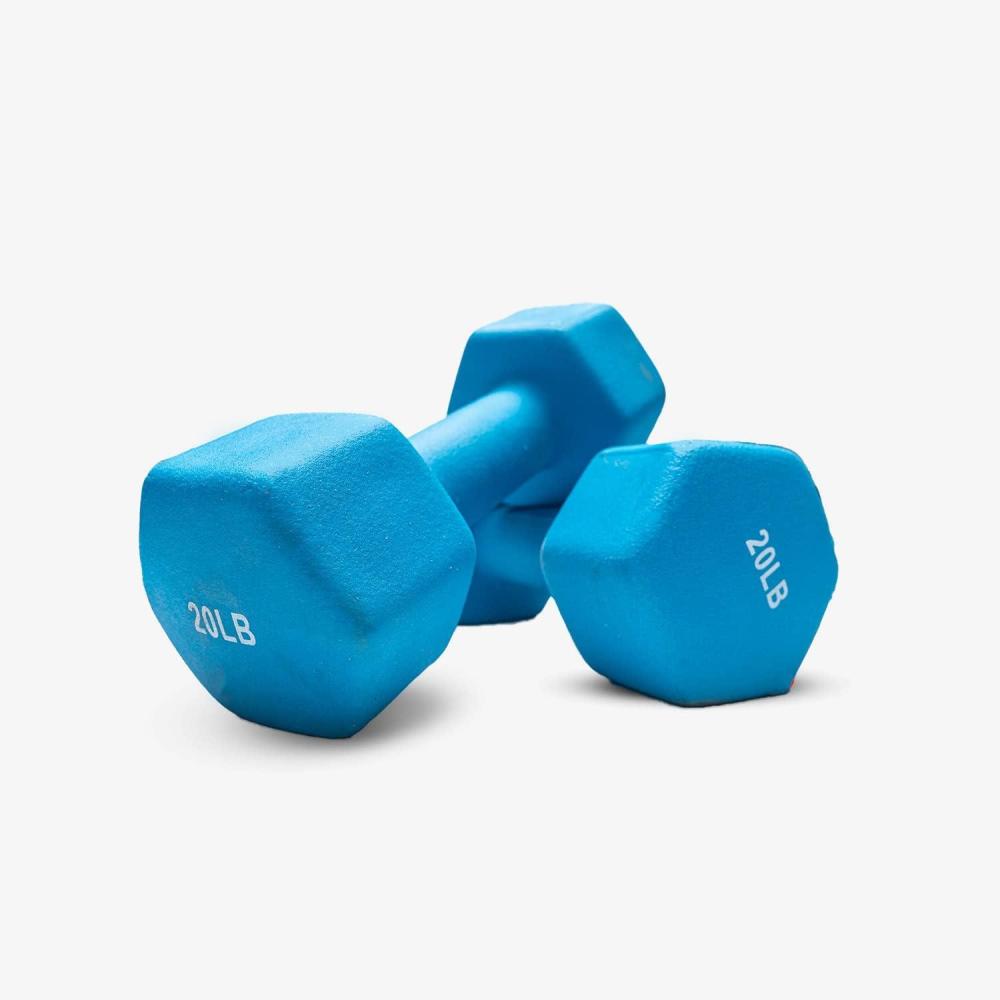 imageDMoose Neoprene Dumbbells Hand Weights Sets for Home Gym Equipment Workouts Strength Training ampamp Free Weights Dumbbell Sets for Women ampamp Men 3 5 10 15 20 lbs ampamp 20 32 ampamp 50 lbs With Rack20 lb Pair