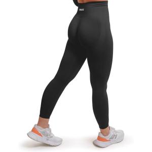 DMoose Fitness Move Seamless Leggings for Women – High Waist Tummy Control Workout Pants for Exercise, Yoga, & Running(Black)