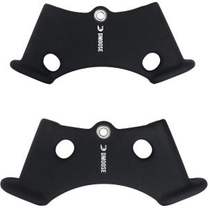 DMoose Home Gym Fitness Rowing T-Bar V-Bar Pulley Cable Machine Attachment, Bicep Curl Tricep LAT Pulldown Attachments, Back Strength Training Handle Grips and Press Down Exercises(2PACK SET)